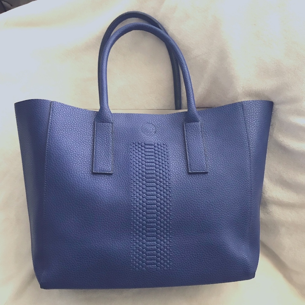 Estee Lauder Royal Blue Tote Bag